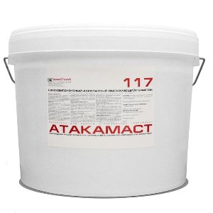 Герметик Атакамаст №117Д акриловый белый (15кг)