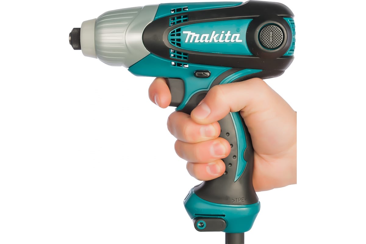 Makita сетевой шуруповерт TD0101F