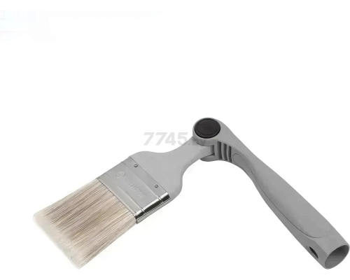 Кисть поворотная Rollingdog PRO-ANGLE 63,5мм, угловой срез, синтетика, серия Professional
