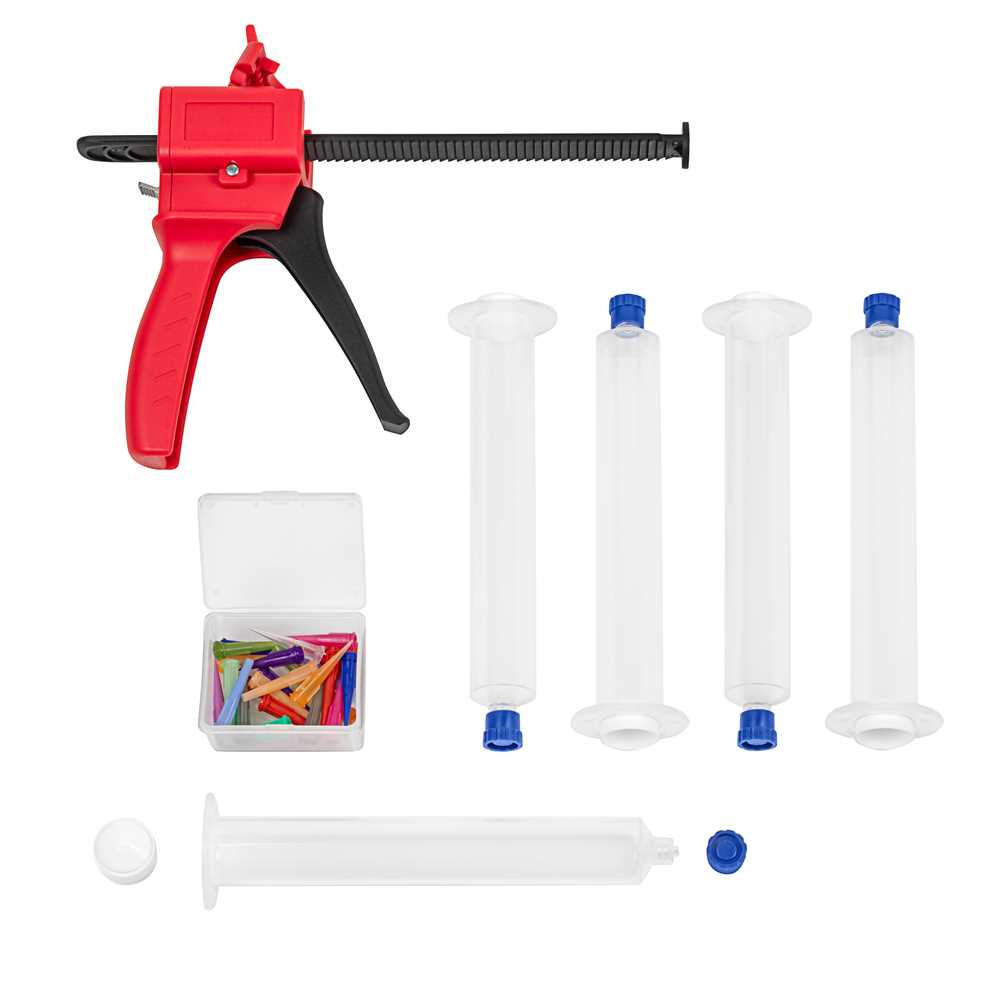 Пистолет-шприц для герметика и затирки DLT, 50 мл