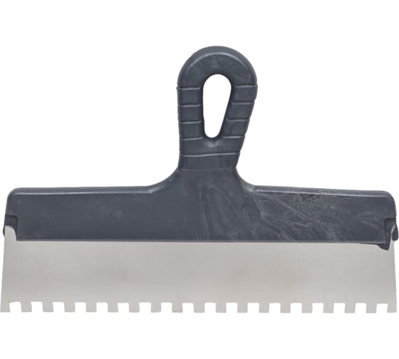 Шпатель зубчатый нерж. 300мм, зуб 8х8мм ЧЕГЛОК