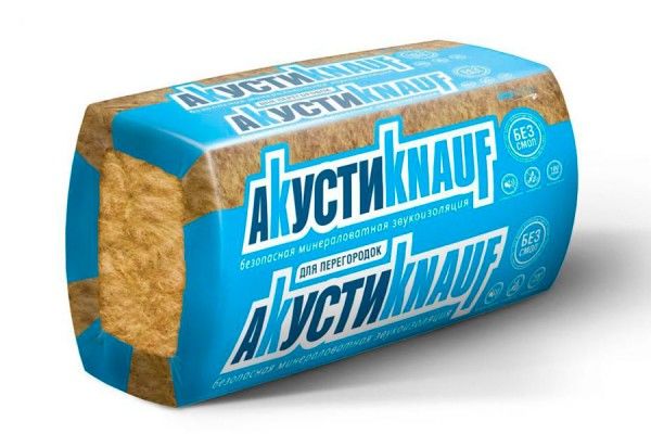 Утеплитель Кнауф Акустик 1300х610х50мм / 12,68м2 / 0.634м3